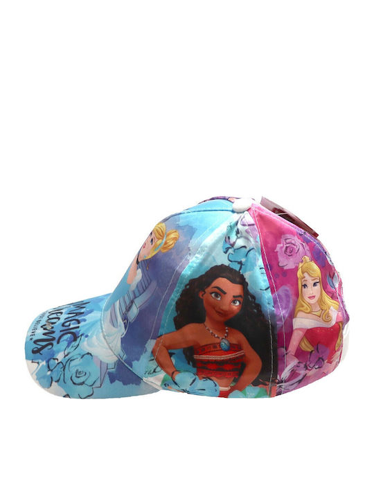 Disney Детска Шапка С Козирка Текстилна Princess Многоцветна