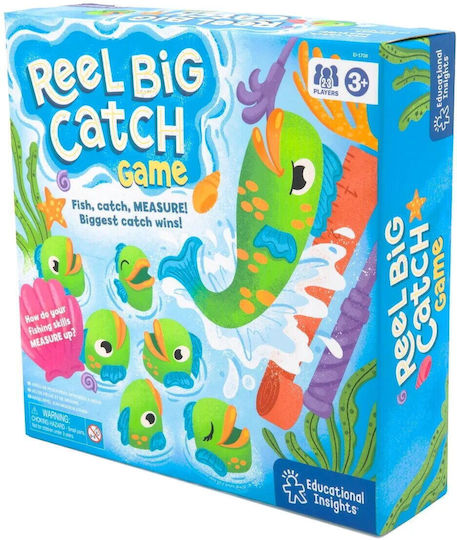 Επιτραπέζιο Παιχνίδι Reel Big Catch για 2-3 Παίκτες 3+ Ετών Educational Insights