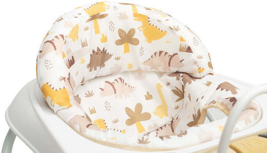 Caretero Baby Walker with Music for 6+ Months Brown