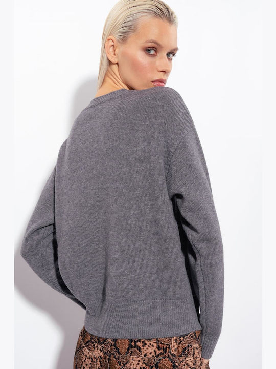 Pinko Γυναικείο Φούτερ Grey