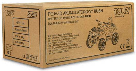 Kinder Roller Inspiriert Rush Elektroantrieb 24 Volt Fuchsie