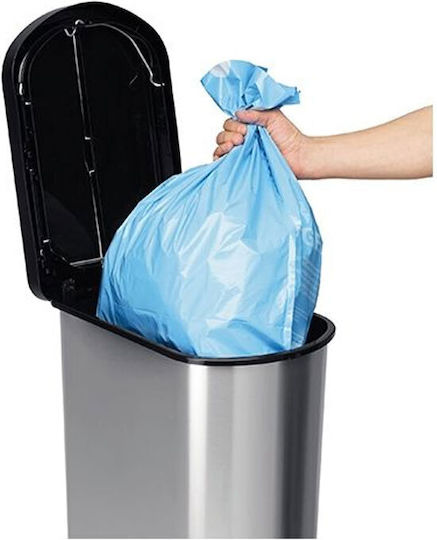 Delta Cleaning Silver Waste Bin 50lt