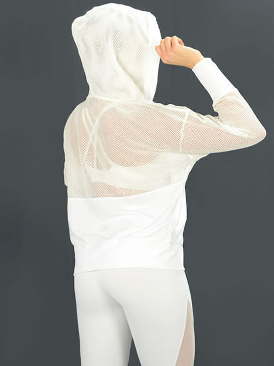 Women's Hooded Sweatshirt White