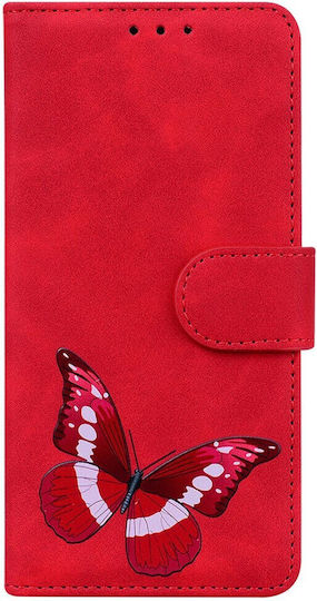 Butterfly Портмоне Червен (Moto G85)