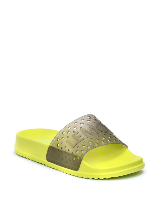 LEMON JELLY EVIE PANTS / SLIPPERS - Yellow EVIE/CHARCOAL