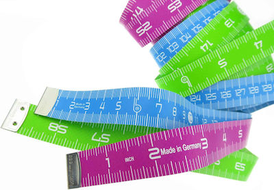 Blue Trendy Hoechstmass blue tape measure 150x1.8cm 1pcs