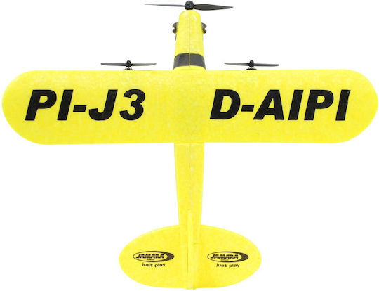 Jamara J3-CUB Teleghidat Avion Galben