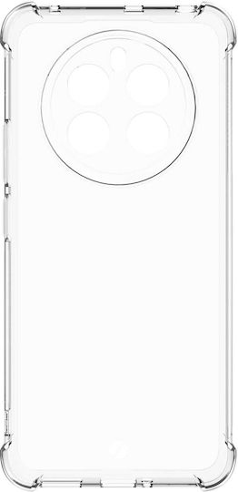 Spacecase Anti-shock Back Cover Silicone 1mm with Strap Transparent (Realme 12 Plus - OEM)