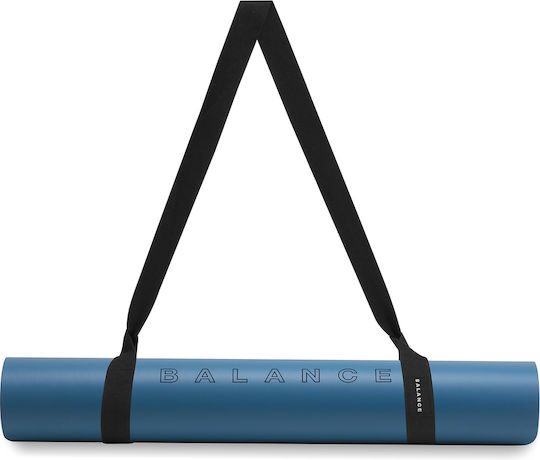 Activeshop Στρώμα Γυμναστικής Yoga Μπλε (185x68cm)