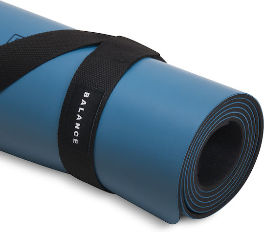 Activeshop Στρώμα Γυμναστικής Yoga Μπλε (185x68cm)