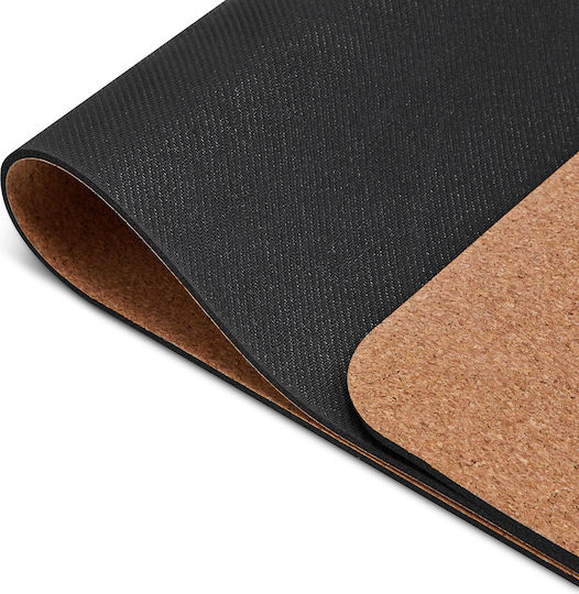Activeshop Cork Στρώμα Γυμναστικής Yoga Μπεζ (183x61cm)