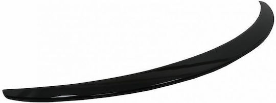 Car Rear Spoiler Mercedes-benz C-class C205 Coupe 14-21 Amg Look Lipspoiler Abs Plastic Glossy Black Mercedes Benz Car