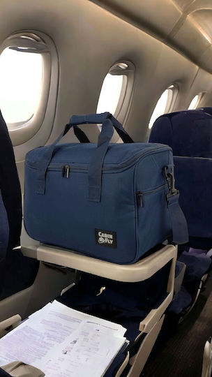 CabinFly Economy Σακ Βουαγιάζ 20lt Μπλε Υφασμάτινο Μ40xΠ20xΥ25εκ.