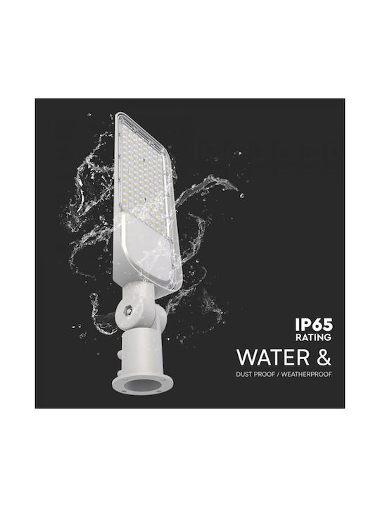 V-TAC Outdoor Floor Light LED Road 30W with Natural White Light IP65 White