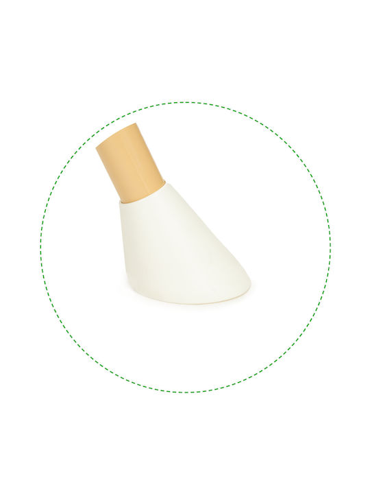 2-in-1 Ecotoys Scaun de Masă pentru Copii 2 în 1 cu Cadru din Lemn Gri