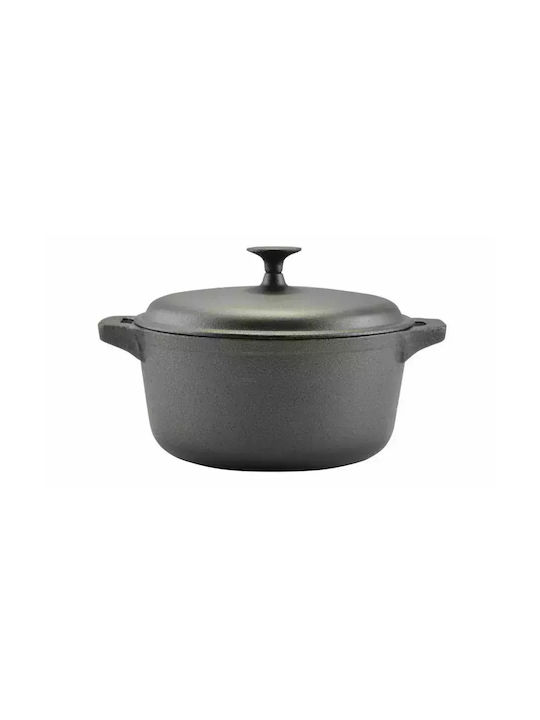Perfect Home Deep Pot made of Cast Iron 8lt / 14.5cm