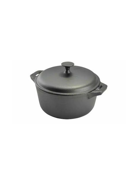 Perfect Home Deep Pot made of Cast Iron 8lt / 14.5cm