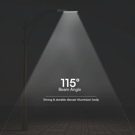 V-TAC Ηλιακό Φωτιστικό Δρόμου 150W 17220lm με Φυσικό Λευκό Φως 4000K IP65 62.8x9.9x20.3εκ.