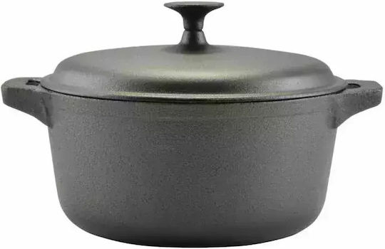 Perfect Home Tiefer Topf aus Gusseisen 7Es / 30cm
