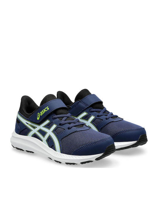 Jolt 4 PS Kids Sports Shoes Running with Hoop & Loop Closure Navy Blue