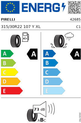 Pirelli P-zero 315/30R22 107E-Commerce-Website XL Sommerreifen Reifen für 4x4 / SUV Auto