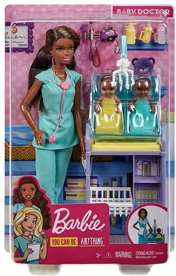 Barbie Doll Set Profession Sets with Children and Animals for 3++ Years (Various Designs/Assortments of Designs) 1pc