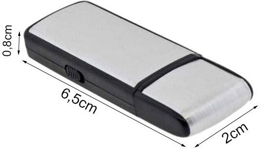 Verk Group Surveillance Bug Silver Capacity 8GB
