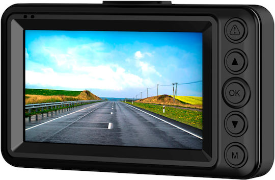 D200 Σετ Κάμερα DVR Αυτοκινήτου 1440P με Οθόνη 3" & Κάμερα Οπισθοπορείας