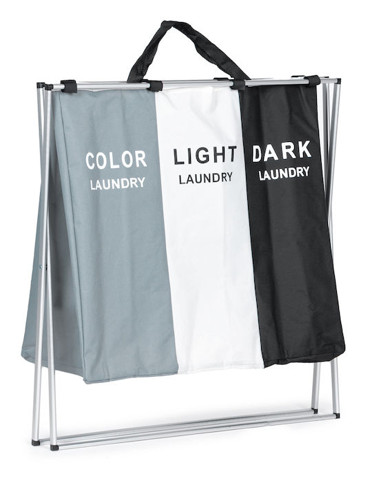 Fabric Laundry Basket 135L 66x61x39cm Multicolour