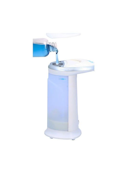 Dispenser Κουζίνας Πλαστικό με Αυτόματο Διανομέα Λευκό 300ml