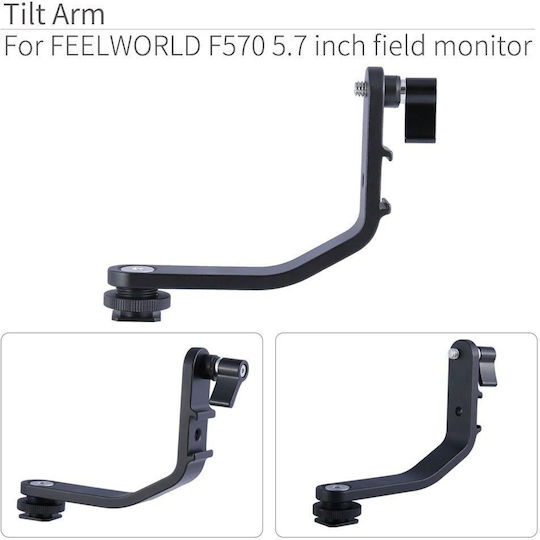 FeelWorld Tilt Arm For 5.0" To 5.7" Monitor Аксесоари за Фотоапарати