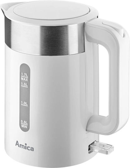 Amica Kettle 1.7lt 2200W White
