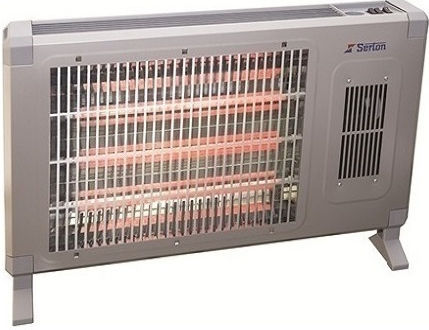 Serton 352 Turbo Σόμπα Χαλαζία με Θερμοστάτη και Ανεμιστήρα 1800W