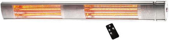 Eurolamp Leyca Επιτοίχια Σόμπα Χαλαζία Μπάνιου με Θερμοστάτη 3000W
