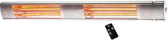 Eurolamp Leyca Επιτοίχια Σόμπα Χαλαζία Μπάνιου με Θερμοστάτη 3000W