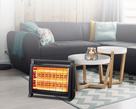 Luxell LX-2832 Căldură radiantă Cuarț 1500W Negru