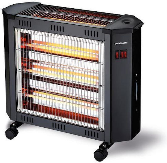 Eurolamp Quartz Heater with Fan 2400W