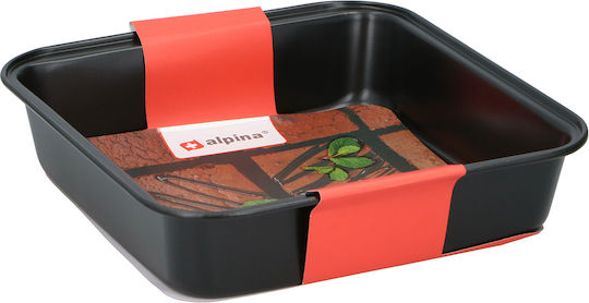 Alpina Appliances Non-stick Aluminum Cake Baking Pan 23x22x5cm