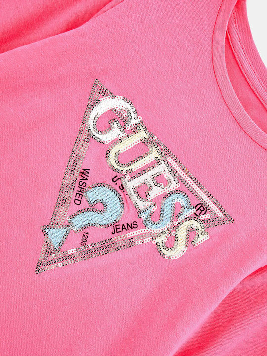 Kids' Shirt Long Sleeve Fuchsia