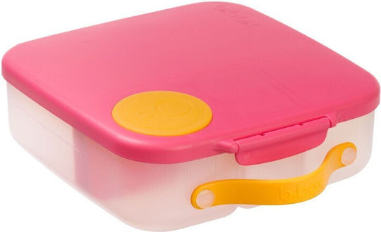 B.Box Mini Lunchbox Plastik Kinder Lebensmittelbehälter 2Es Rosa 23.5 x 21.5 x 6.5Stück