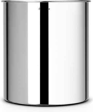 Brabantia Κάδος Απορριμμάτων Μεταλλικός Steel Glossy 7lt