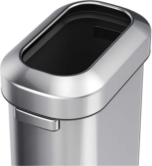 Eko Waste Bin Waste made of Stainless Steel Silver 60lt 1pcs