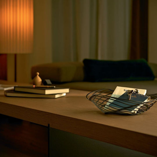 Alessi Φρουτιέρα Μεταλλική Μαύρη 26x26x7εκ.