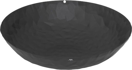 Alessi Φρουτιέρα Πλαστική Μαύρη 37x37εκ.