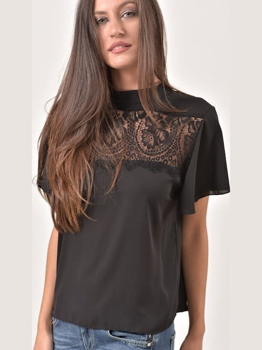 Bluza damă Mâneci scurte Verde