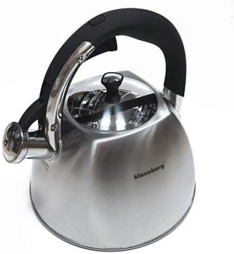 Klausberg Teekanne Rostfreier Stahl Silber 3000ml