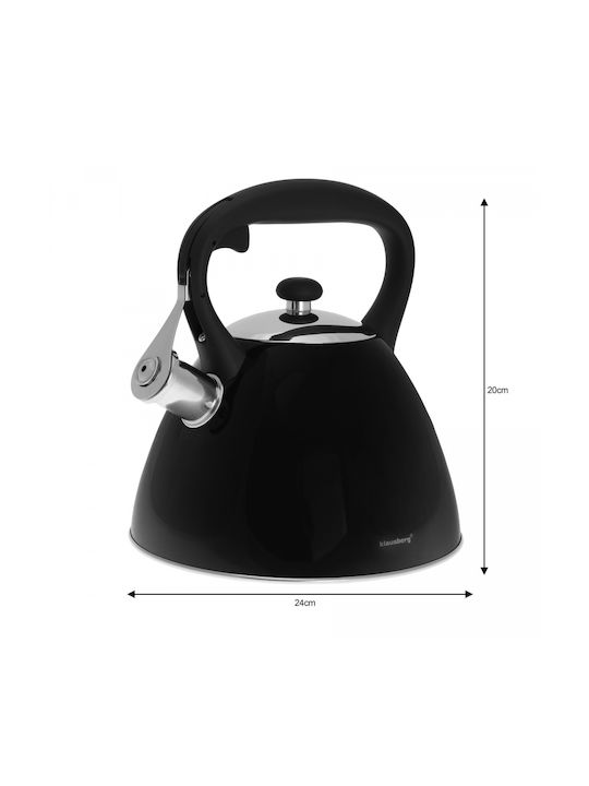 Klausberg Teapot Stainless Steel Silver 3000ml