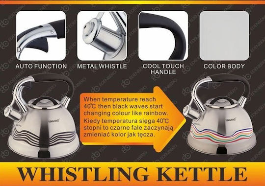 Klausberg Ceainic Inox Argintiu 3000ml