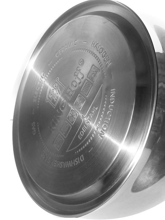 KING Hoff Kettle Stainless Steel Silver 3400ml