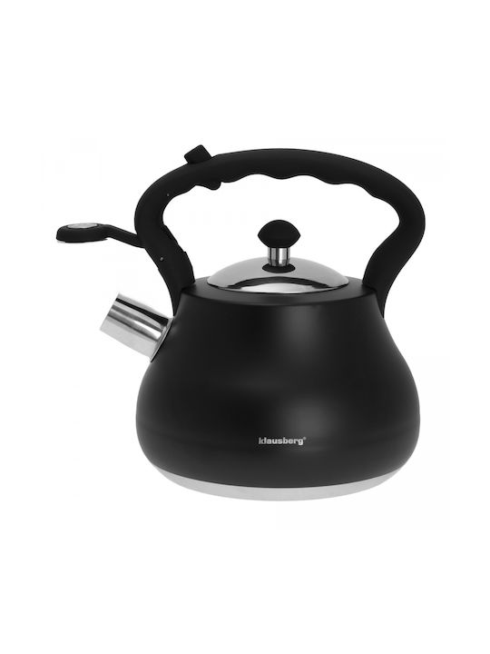 Klausberg Ceainic Inox Negru 2700ml